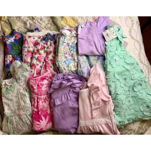 Janie and Jack 3T Girl Clothing Lot 13 Pieces Boutique Dresses NWT Included